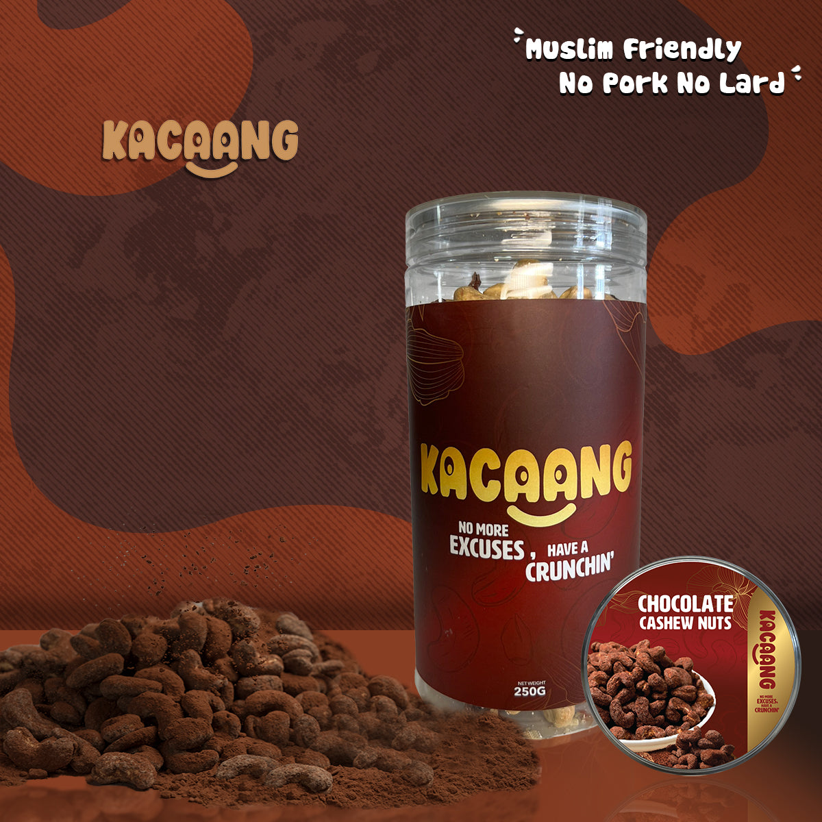 Chocolate Cashew Nuts (250g)