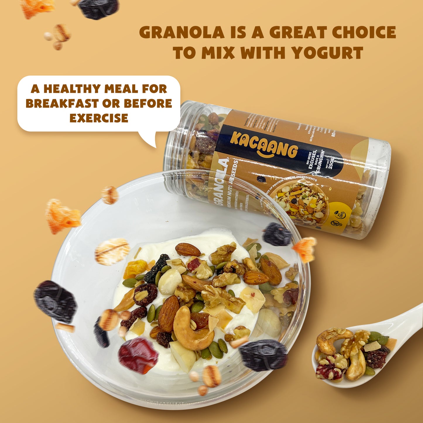 Super - Premium Nuts & Seeds Granola