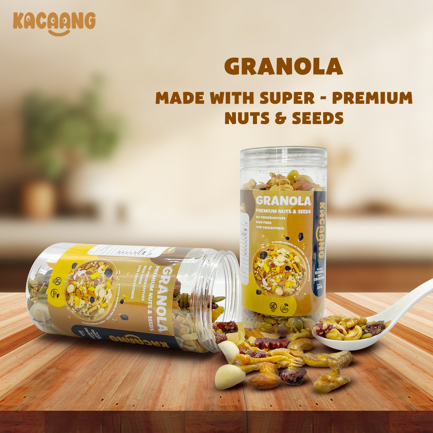 Super - Premium Nuts & Seeds Granola