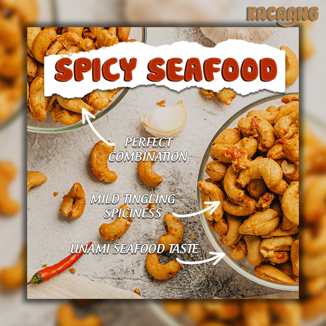 Spicy Seafood Cashew Nuts (80g)